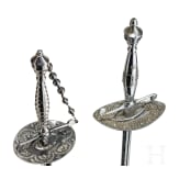Two British small swords, circa 1780