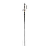 A French silver mounted smallsword, ca. 1800