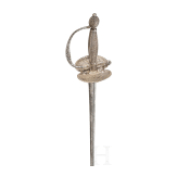 A French silver mounted smallsword, ca. 1800