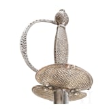 A French silver mounted smallsword, ca. 1800