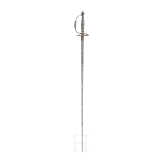 A French silver mounted smallsword, ca. 1800