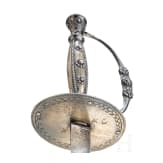 A French silver mounted smallsword, ca. 1800