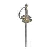 A French smallsword mounted in gilt silver, ca. 1800
