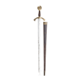 A German knightly sword in the style of around 1300, ca. 1900