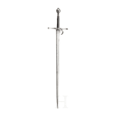A hand-and-a-half sword, collector's replica in the style of around 1530