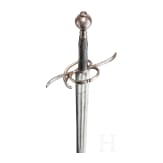 A hand-and-a-half sword, collector's replica in the style of around 1530
