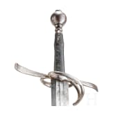 A hand-and-a-half sword, collector's replica in the style of around 1530