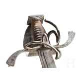 A Victorian campaign saber (dusack) in 1580s style, ca. 1900