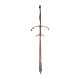 A German double-handed sword in the style of ca. 1580, circa 1900
