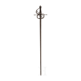 A German military rapier in the style of around 1600, 19th century