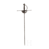 An Victorian cup-hilt-rapier in Italian 1650s style, ca. 1900