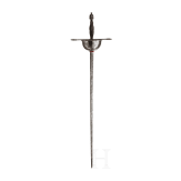 A Spanish cup hilt rapier in the style of the late 17th-century, circa 1900