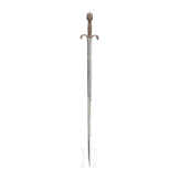 A German decorative sword with Saxon arms, ca. 1880