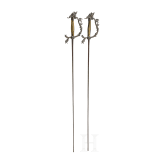 Two decorative florets, German, circa 1900