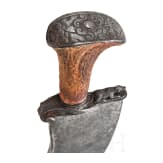 A German butchering knife, circa 1700