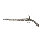 Silbermontierte Miqueletpistole, Montenegro, 1. H&auml;lfte 19. Jhdt.