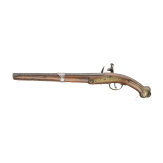 A Balkan-Turkish flintlock pistol, circa 1850