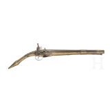 A "Rat tail" Miquelet-flintlock pistol, Albania, circa 1850