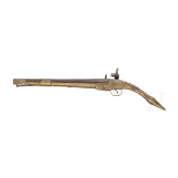 A "Rat tail" Miquelet-flintlock pistol, Albania, circa 1850