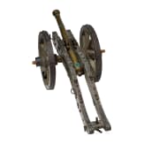 Modellkanone mit Bronzerohr, s&uuml;ddeutsch, um 1700