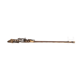 A Silesian wheellock rifle (tschinke) with Ottoman Damascus barrel, circa 1620
