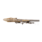 A Silesian wheellock rifle (tschinke) with Ottoman Damascus barrel, circa 1620