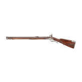 A German flintlock rifle, circa 1760
