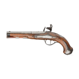 A French flintlock travelling pistol, circa 1770