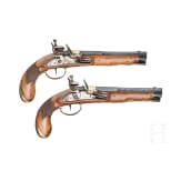 A pair of flintlock pistols, Regensburg, circa 1780