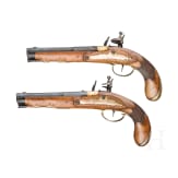 A pair of flintlock pistols, Regensburg, circa 1780