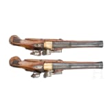 A pair of flintlock pistols, Regensburg, circa 1780