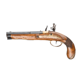 A pair of flintlock pistols, Regensburg, circa 1780