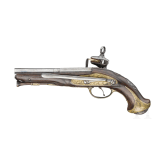 Miquelet-lock travel pistol, probably Naples, circa 1780