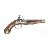 Flintlock pistol, Li&egrave;ge, late 18th century