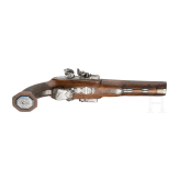 A pair of double-barrelled flintlock pistols, Li&egrave;ge, circa 1810