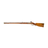 A converted percussion rifle, an old assembly, circa 1830