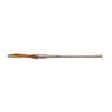 A converted percussion rifle, an old assembly, circa 1830
