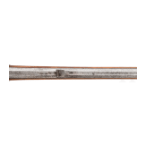 A converted percussion rifle, an old assembly, circa 1830