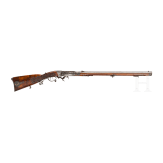A breech-loading, under-hammer percussion rifle, Casper Schaller, Suhl, circa 1850