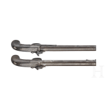 A pair of percussion boot pistols, G. Romeo, probably England, circa 1860