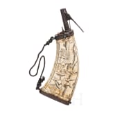 Musketier-Pulverflasche, deutsch, um 1600