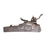 A flintlock for a Tirolean target rifle, mid-18th century