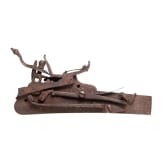 A flintlock for a Tirolean target rifle, mid-18th century