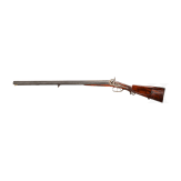 An Austrian side-by-side percussion shotgun by Mathias Nowotny in Vienna, circa 1840