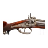 An Austrian side-by-side percussion shotgun by Mathias Nowotny in Vienna, circa 1840