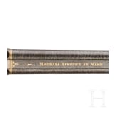 An Austrian side-by-side percussion shotgun by Mathias Nowotny in Vienna, circa 1840