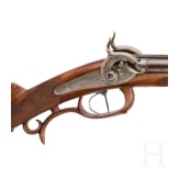 A German side-by-side percussion shotgun by I. M. Probst in Darmstadt, circa 1850