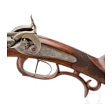 A German side-by-side percussion shotgun by I. M. Probst in Darmstadt, circa 1850
