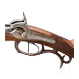 A German side-by-side percussion shotgun, I. M. Probst in Darmstadt, circa 1850