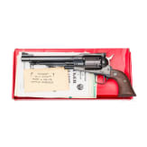 A Ruger Old Army, in box